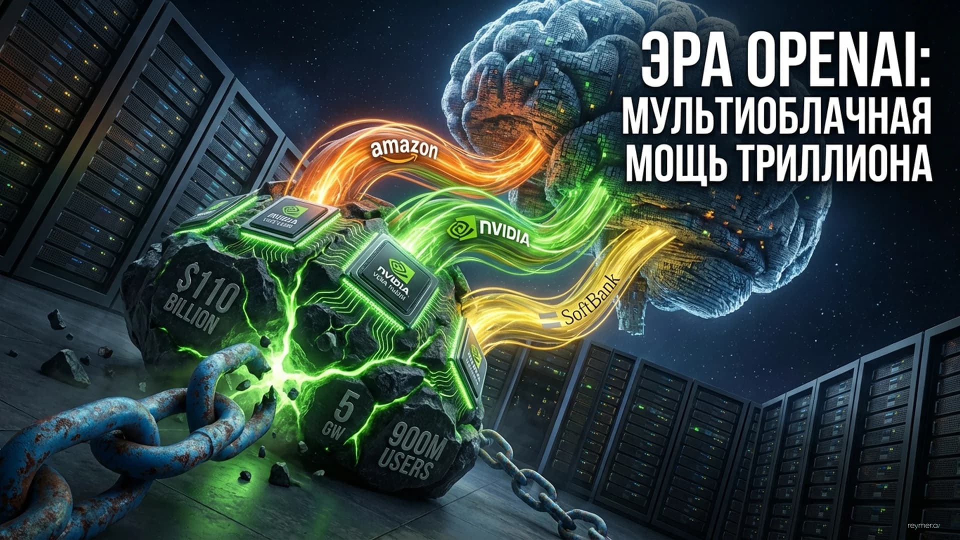 Масштабирование OpenAI: $110 млрд инвестиций и партнерство с Amazon