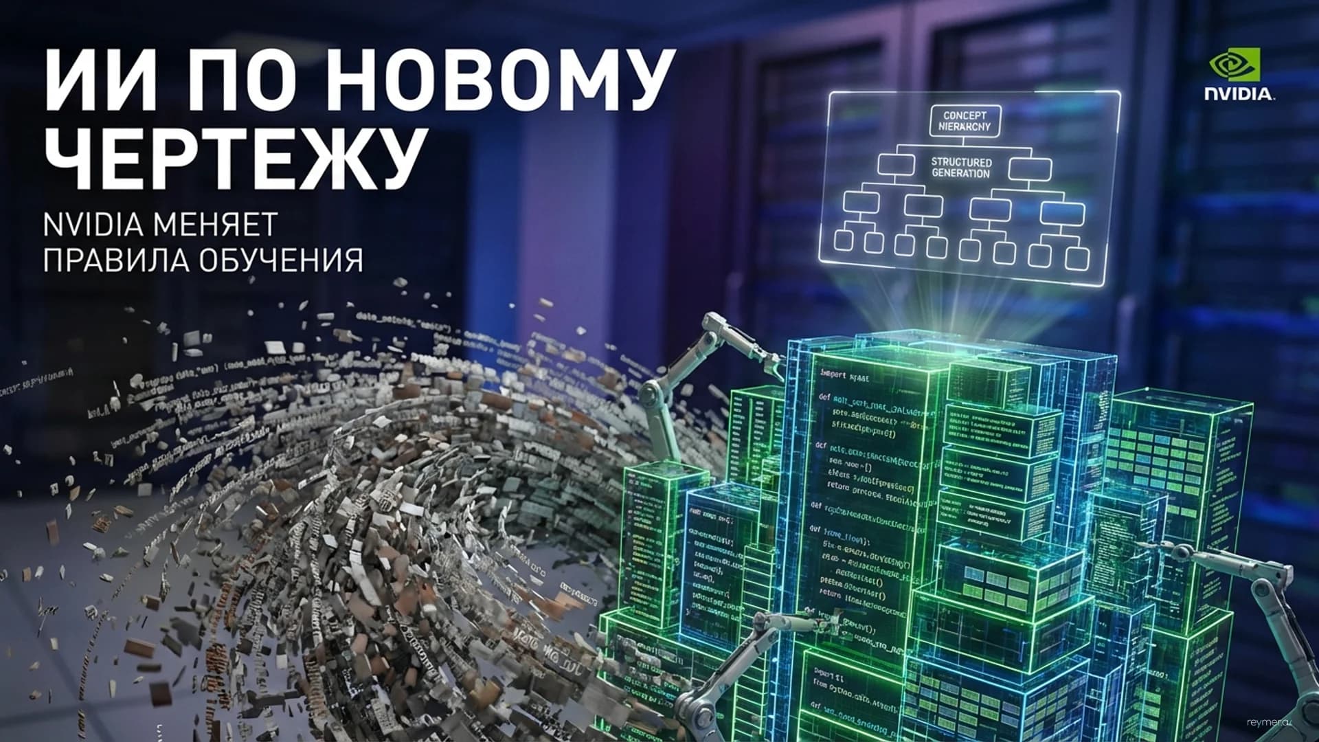 NVIDIA представила метод генерации синтетических данных Code Concepts для обучения ИИ программированию