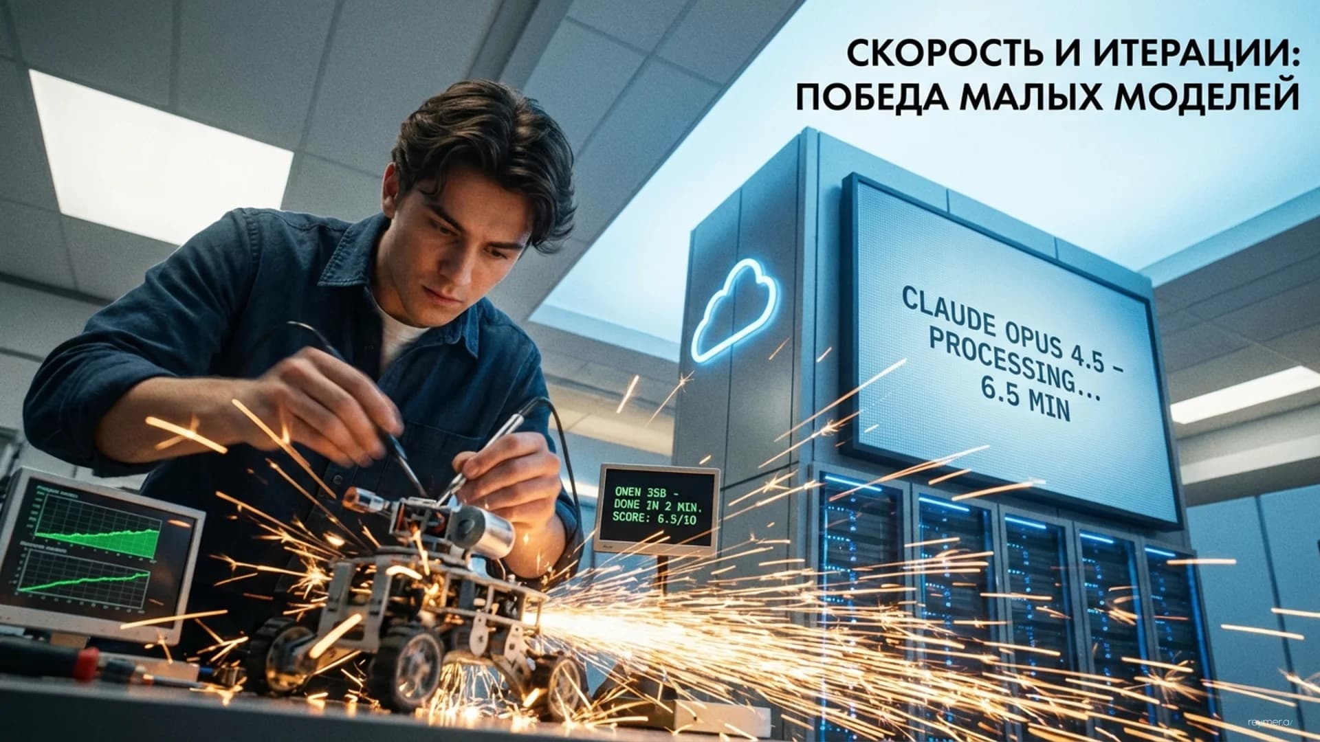 Локальные модели против облачных гигантов: почему скорость итераций побеждает размер